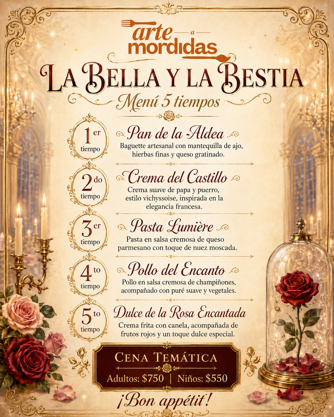 La Bella y la Bestia – 8 de Agosto